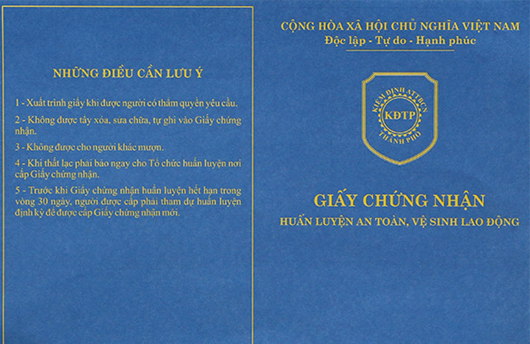 Công ty TNHH Đầu tư Quốc tế Hoàn Mỹ hoàn thành khóa tập huấn An toàn lao động