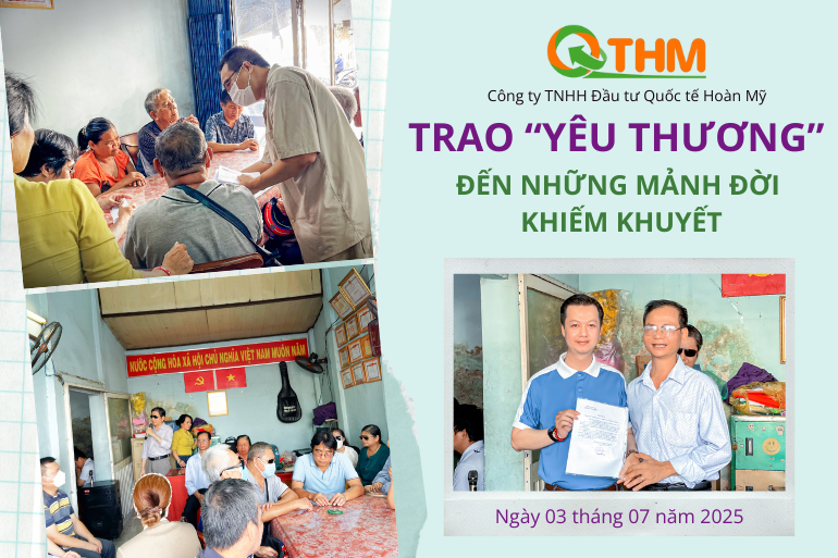 Quốc Tế Hoàn Mỹ trao “yêu thương” đến những mảnh đời khiếm khuyết