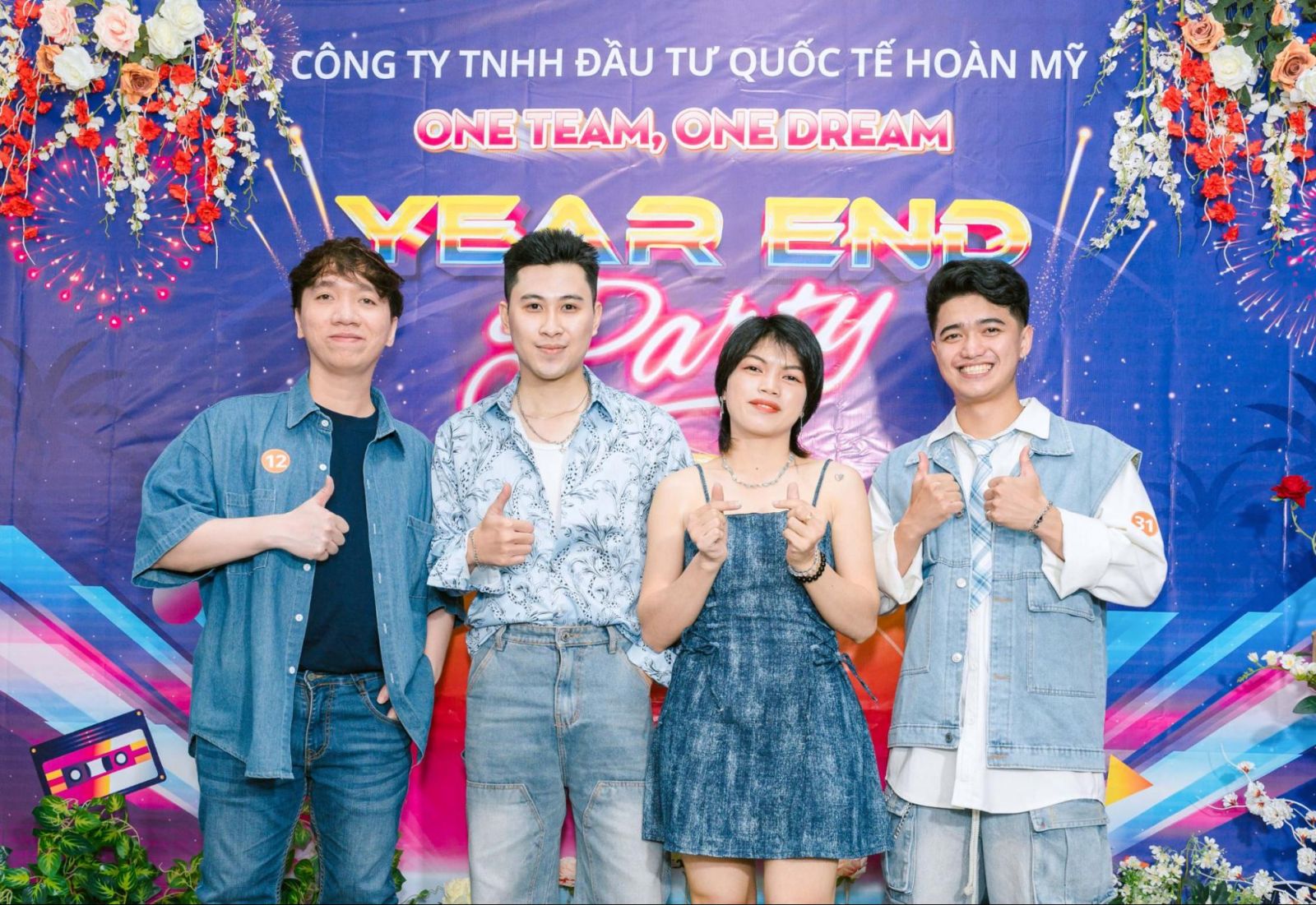 Các thành viên công ty Quốc Tế Hoàn Mỹ 5