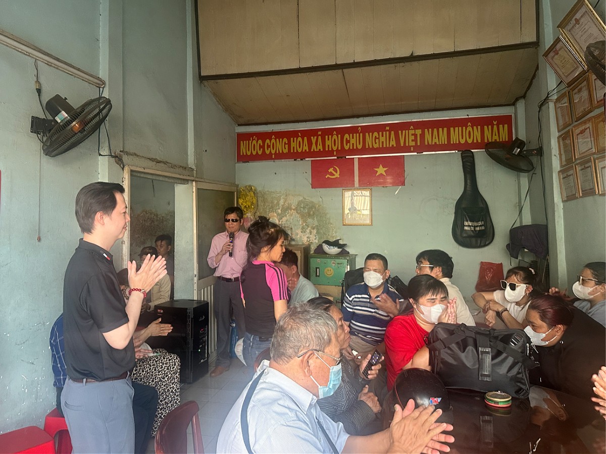 Không khí buổi gặp mặt gần gũi, thân thương